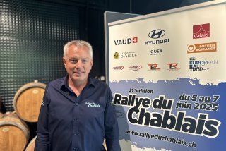 Eric Jordan, président du comité d'organisation du Rallye du Chablais